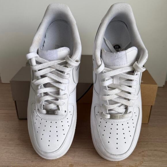 Nike Air Force 1 ‘Triple White’ Men Sneakers- SZ 9.5